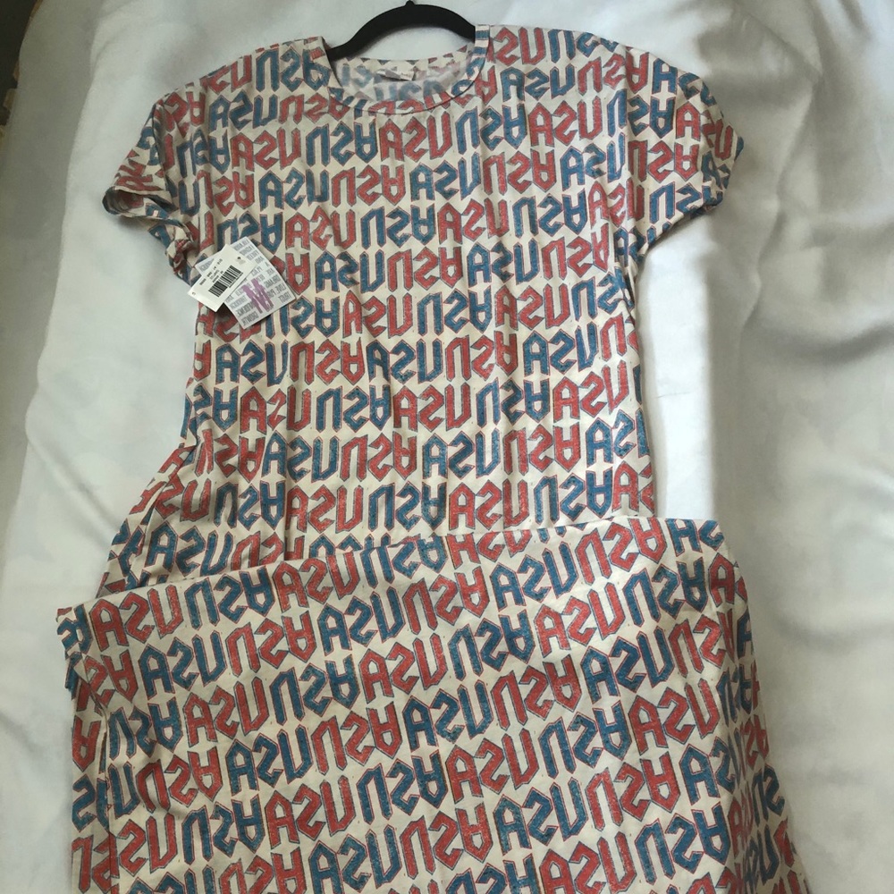 Lularoe Medium USA Maxi Dress